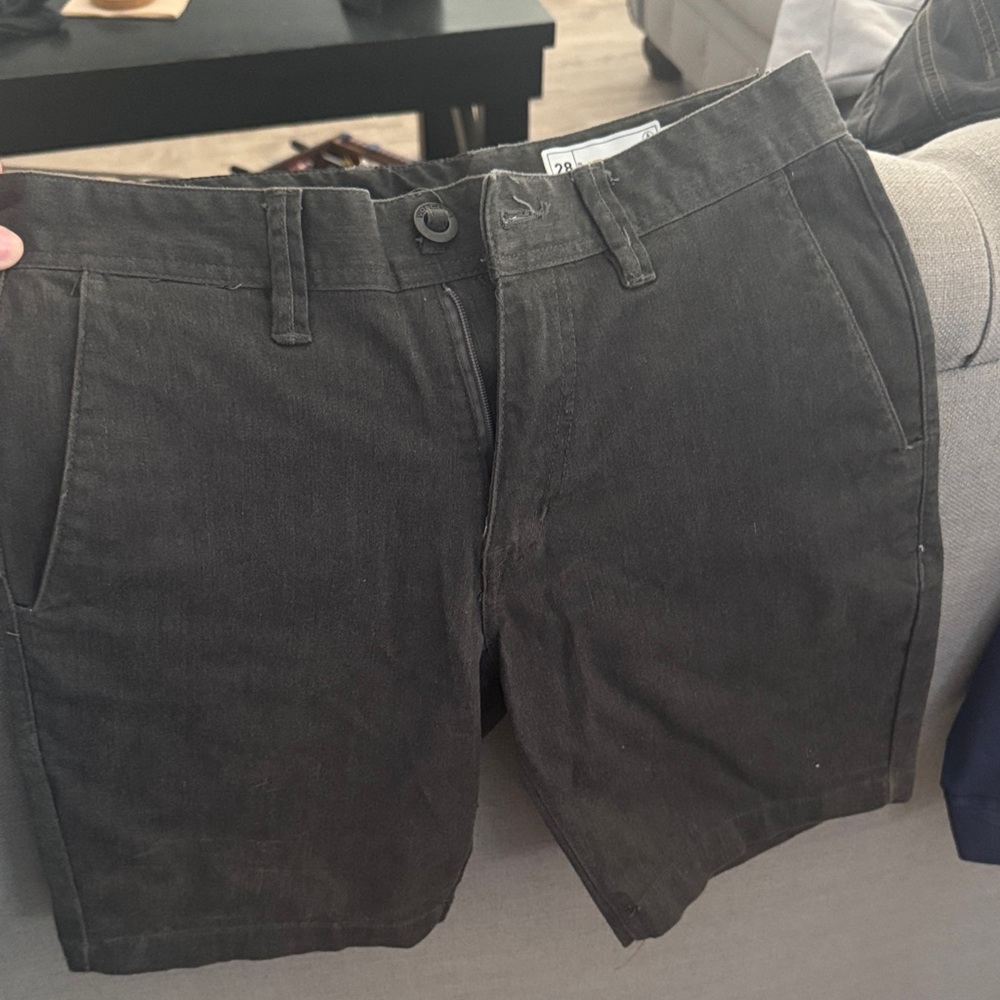 Men's Black Casual Shorts